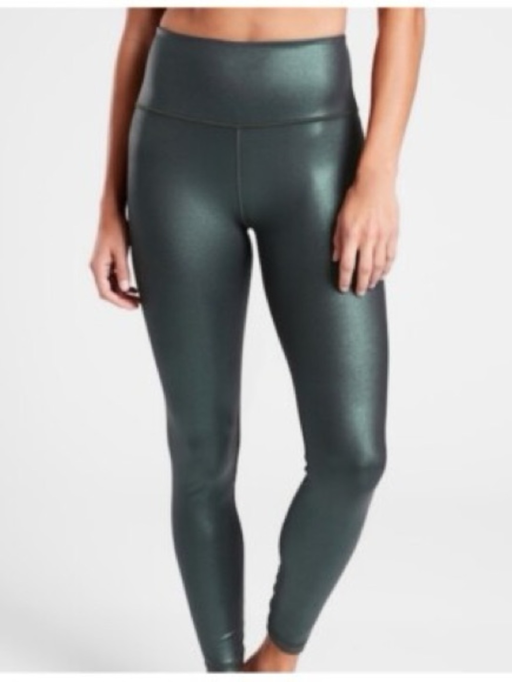 Athleta Elation Ultra High Rise Tight Nordic Teal, EUC